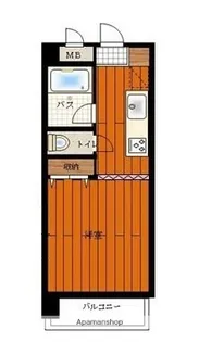 ケントクレール宮崎大工町【101号室】の間取り