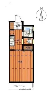 ケントクレール宮崎大工町【5階】の間取り