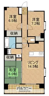 アレグレッタ宮崎南【9階】の間取り
