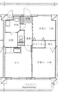 ノベハイツ【202号室】の間取り