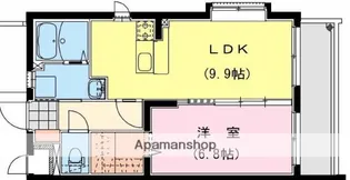 リヴェールMYMⅡ【4階】の間取り