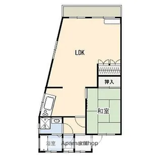 ニューライフ神宮東【203号室】の間取り