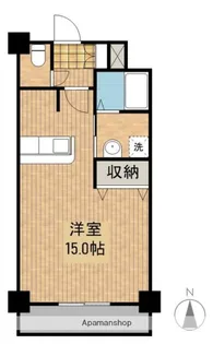 アヴェニール原町【502号室】の間取り