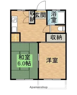 津守ビル【5階】の間取り