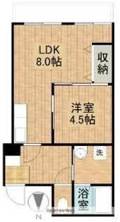 カーサヴェルデ【301号室】の間取り