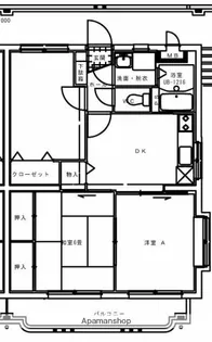 サンフラワー東町【3階】の間取り