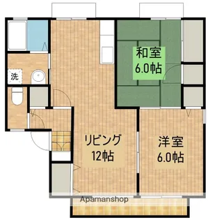 セジュール串間A【101号室】の間取り