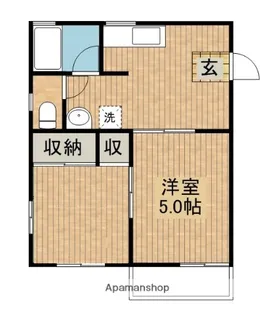 サンシャイン月見ヶ丘【103号室】の間取り