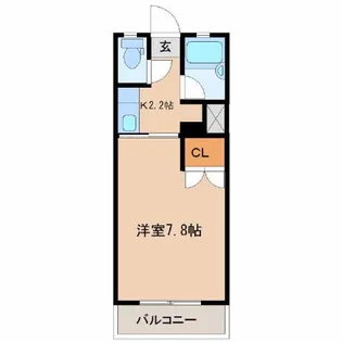 ソレイユ【301号室】の間取り