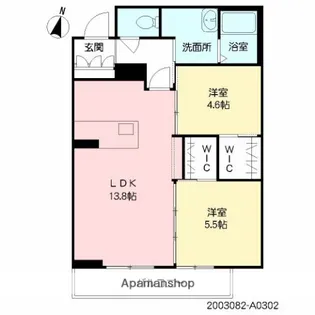 SERENAVILLA【3階】の間取り