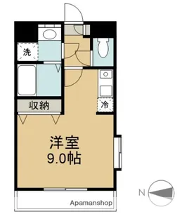 ニューライフ宮崎Ⅰ【3階】の間取り