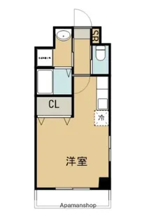 MKⅢ宮崎駅前通り【205号室】の間取り