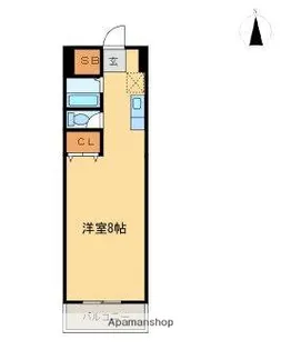 クレーシェル【2階】の間取り