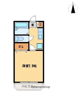 グランテージ加納【3階】の間取り