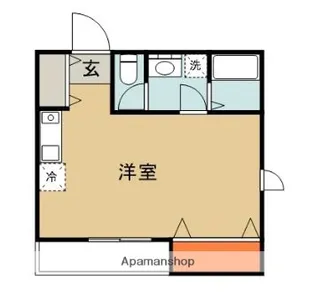 EXIA大工【4D号室】の間取り