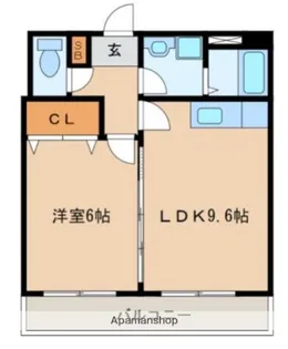 トピカヒル【503号室】の間取り