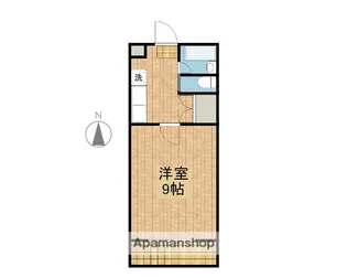 アジュール潮見【202号室】の間取り