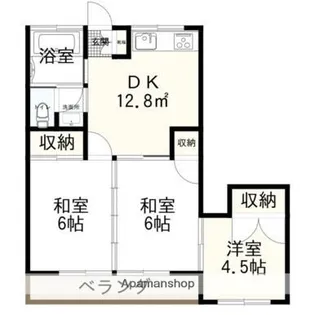 丸伊ビル【403号室】の間取り
