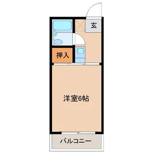 シティエヌハイツ加納【203号室】の間取り