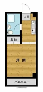 第五渡辺ビル【402号室】の間取り