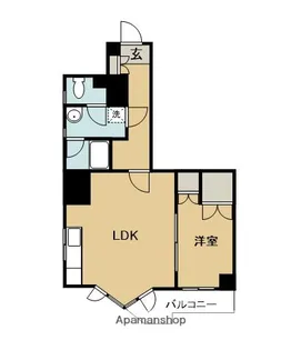 TKH−Ⅰ【201号室】の間取り