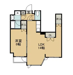 TKH−Ⅱ【3階】の間取り