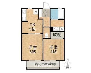 スターリー スカイ【103号室】の間取り