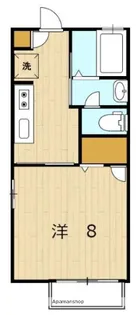 メゾンドールMC【201号室】の間取り