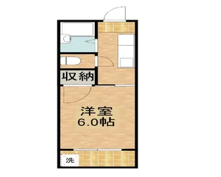 栄信ビル【408号室】の間取り