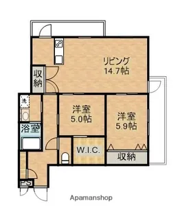 ALTE MEISTER堀川【2階】の間取り