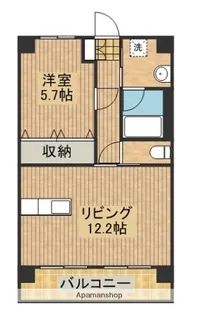 ALTE MEISTER BRILANTE(ブリランテ)【205号室】の間取り