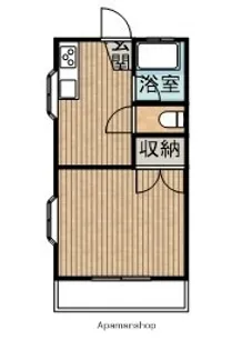 マミールエイコ【203号室】の間取り