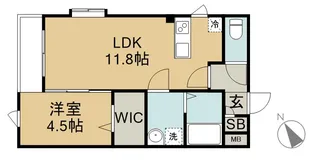 GROWTH AOBA【3階】の間取り