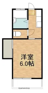 MIA・CASA【302号室】の間取り