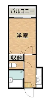 和知川原レジデンス【202号室】の間取り