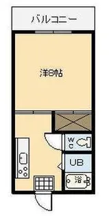 フジタ正手ハイツ【102号室】の間取り