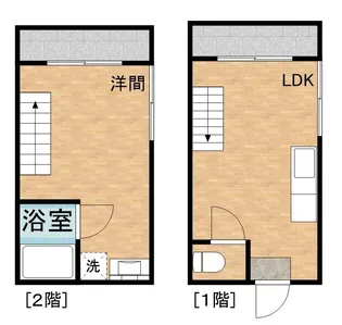 フェリーチェ天満町【2階】の間取り