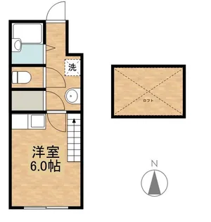 パレス吉村【103号室】の間取り