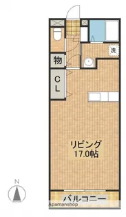 A−STEP霧島【302号室】の間取り