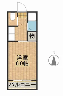 ウィステリアコートⅡ【312号室】の間取り