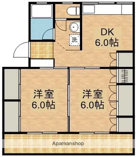 ダイナシティ【3階】の間取り