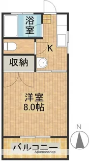 フェリーチェ小牧台【210号室】の間取り