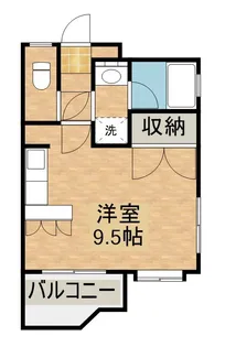 ロイヤルシティ大工【302号室】の間取り
