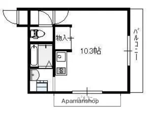 安藤ハイツ【3階】の間取り