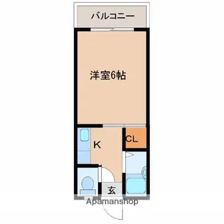 A−STEP恒久【207号室】の間取り