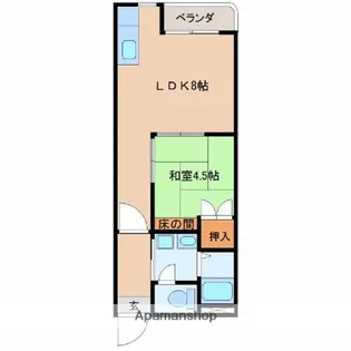 ファーストライフ大塚【306号室】の間取り