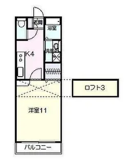 パルケ エスパーニャ【D204号室】の間取り