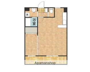 山春ビルⅢ【203号室】の間取り