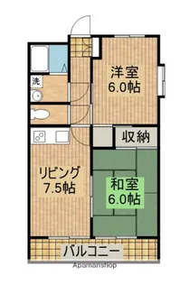 アレグリア【6階】の間取り