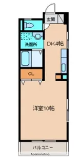 ハイツ大塚【301号室】の間取り